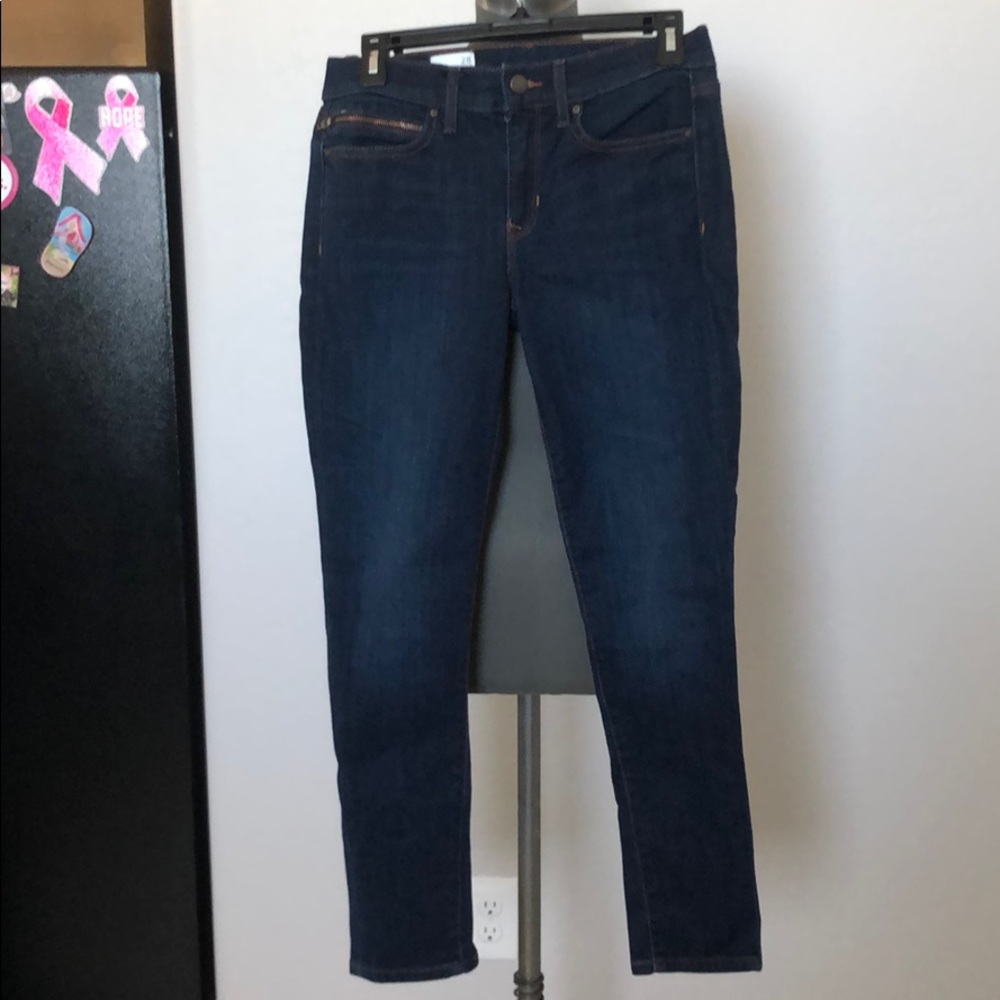 Banana Republic Legging Jeans with Zipper.